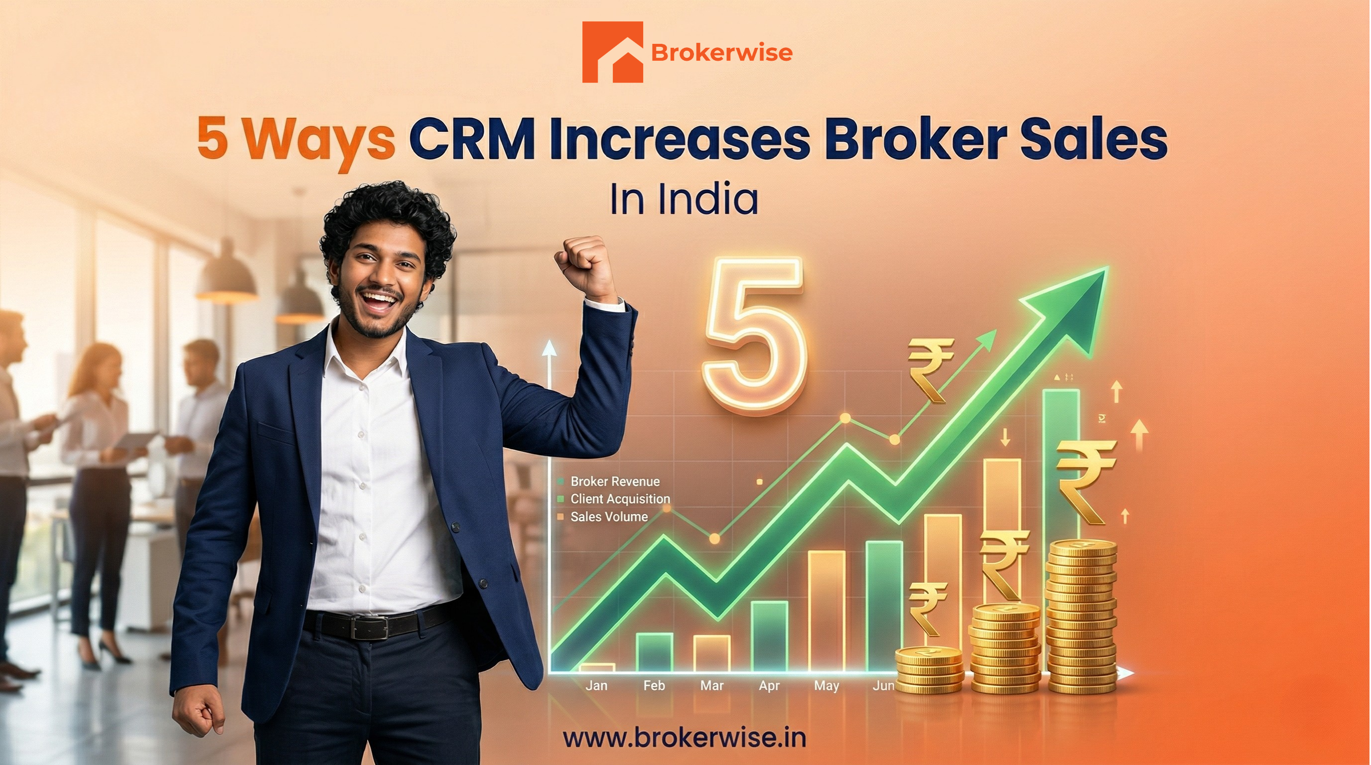 5 Ways CRM Software Increases Broker Sales in India